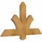Ekena Millwork Redmond Rough Sawn Timber Gable Bracket, Western Red Cedar, 36"W x 21"H x 2"D x 4"F, 14/12 Pitch GBW036X21X0204RED00RWR - alternate 5